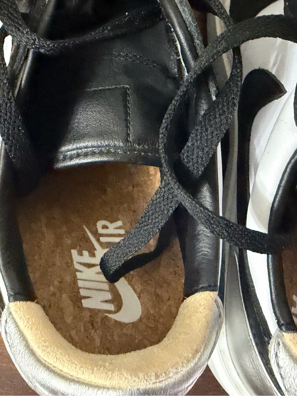 Nike Air Jordan 1 Low Elevate Black White Metallic Silver Women’s 10.5 - Picture 5 of 7